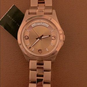Marc Jacobs rose goldtone watch baby Dave MBM 3232